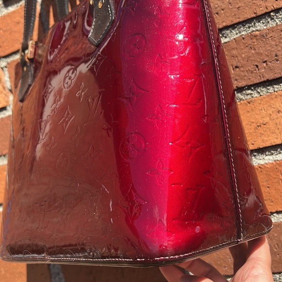 Authentic Louis Vuitton Set Matching Purse and Wallet Vernise Reader - Picture 9 of 17